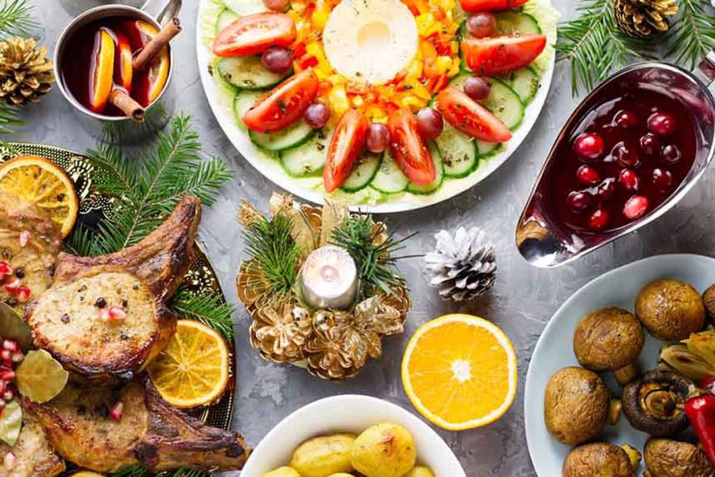 Prejedanje kod dece - praznicna trpeza