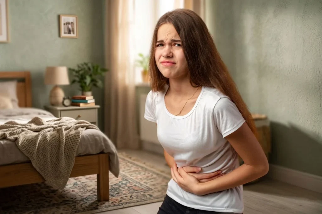 Pubertet kod devojcica i prva menstruacija